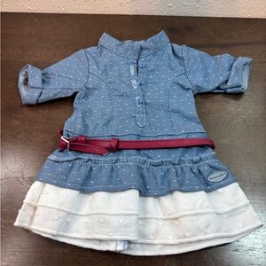 American Girl Doll Western Chambray Outfit